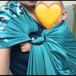 Waterproof ring sling baby carrier